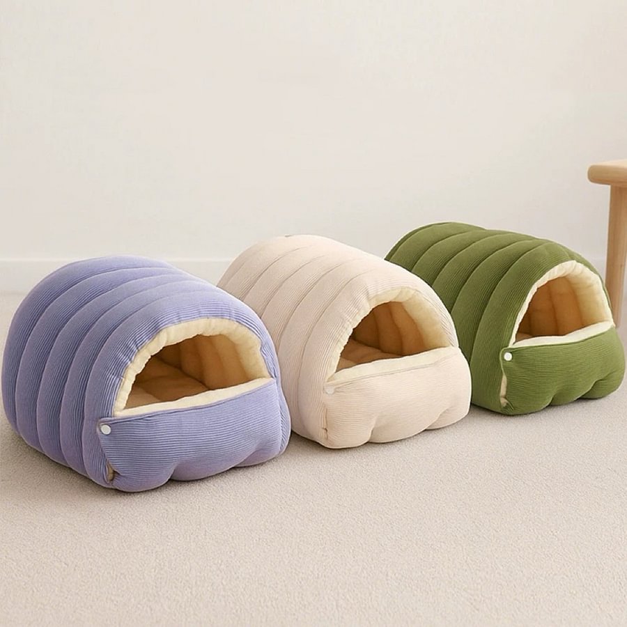 Cocon d'Hiver douillet pour chats et chiens